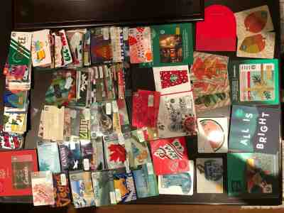 110+ Starbucks Canadian Gift Cards City Christmas Halloween Year of Teavana LOT - Sold on eBay Jan, 18th 2020 for $34.99