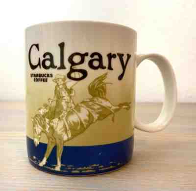 Calgary Alberta Canada 2012 Starbucks Coffee Cup Mug Global City Icon Collection - Sold on eBay Jan, 18th 2020 for $74.99