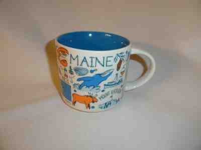 STARBUCKS Been There Series Maine Coffee Mug Mt Katahdin Coast Mountains - Sold on eBay Jan, 18th 2020 for $17.87