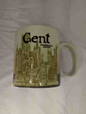 Starbucks Global Icon Collector City Mug Gent, Belgium 2012 - Sold on eBay Jan, 18th 2020 for $19.99