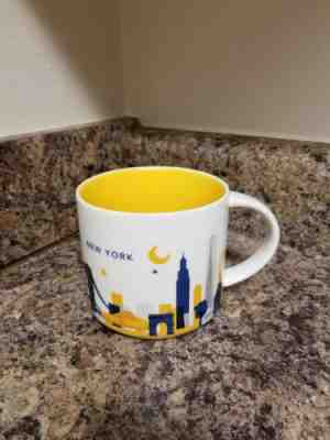 Starbucks You Are Here New York Mug YAH Rare Hard To Find Starbucks Mug New York - Sold on eBay Jan, 18th 2020 for $22.95