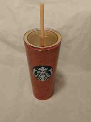 Starbucks Stainless Steel Pink Speckled Holiday 2019 Tumbler New 16 oz - Sold on eBay Jan, 18th 2020 for $22.50