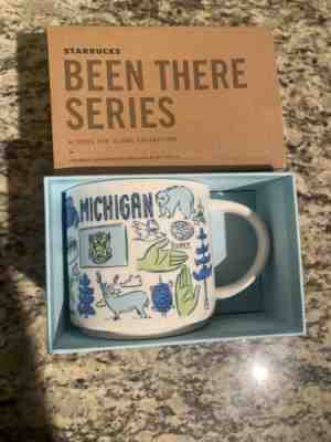  Starbucks "Been There"  Coffee Mug Michigan   NIB 2018 Series - Sold on eBay Jan, 18th 2020 for $20.00