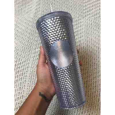 2019 RAINBOW STARBUCKS IRIDESCENT STUDDED COLD CUP UNICORN TUMBLER GLITTER NEW! - Sold on eBay Jan, 18th 2020 for $45.00
