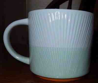 Starbucks 2014 Original Foam Green and White Textured Coffee Mug Tea Cup 14 oz - Sold on eBay Jan, 18th 2020 for $16.99