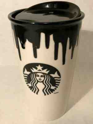 2014 Starbucks Band of Outsiders Black Ceramic Tumbler 12 oz. RARE Limited  - Sold on eBay Jan, 18th 2020 for $29.99