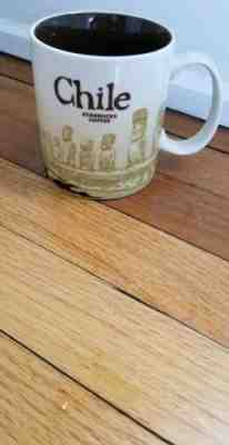 Starbucks Coffee Chile Mug 16 oz Cream Brown 2011 Coffee Cup  - Sold on eBay Jan, 18th 2020 for $24.99