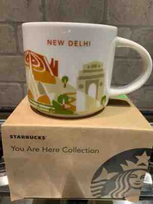 Starbucks New Delhi You Are Here Series Coffee Mug Cup 14 Oz Collection 2013 - Sold on eBay Jan, 18th 2020 for $25.00