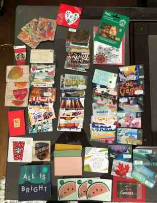 120+ Starbucks Canadian Gift Cards City Christmas Halloween Year of Teavana LOT - Sold on eBay Jan, 18th 2020 for $34.99