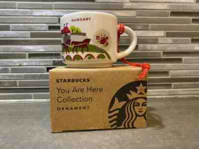 NEW Starbucks Hungary YAH Ornament (2 oz) You Are Here Mug - Sold on eBay Jan, 18th 2020 for $26.99