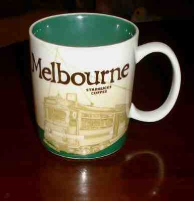 NWT STARBUCKS COFFEE MELBOURNE AUSTRALIA GLOBAL ICON MUG 16oz/473ml 2015 4" TALL - Sold on eBay Jan, 18th 2020 for $16.99