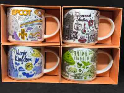 Starbucks Been There Disney Series Set Of Four Mugs - Sold on eBay Jan, 18th 2020 for $125.00