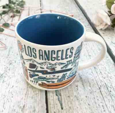 Starbucks Los Angeles Been There Series Mug Coffee Cup Tea Blue Orange Ceramic - Sold on eBay Jan, 18th 2020 for $55.00