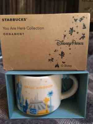 Starbucks You Are Here Magic Kingdom Ornament - Sold on eBay Jan, 18th 2020 for $32.95