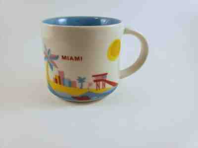 Starbucks You Are Here Miami Ceramic Mug 14 Oz 2015 - Sold on eBay Jan, 18th 2020 for $17.95