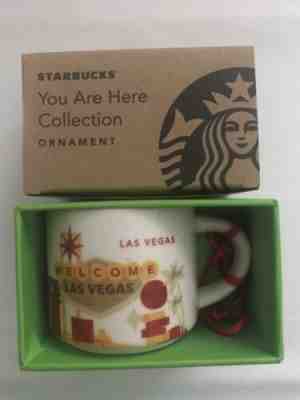 Starbucks 2oz YAH LAS VEGAS You Are Here Mini mug Espresso cup Ornament - Sold on eBay Jan, 18th 2020 for $18.95