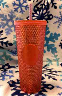 NEW Starbucks 2019 Pink Studded Venti Tumbler Christmas Limited Edition - Sold on eBay Jan, 18th 2020 for $19.99