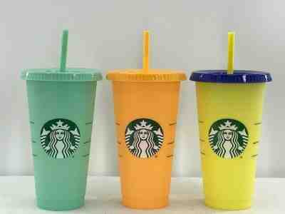 Limted Edition Color Changing Starbucks Cups  - Sold on eBay Jan, 18th 2020 for $30.99
