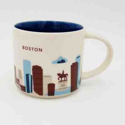 Starbucks BOSTON You Are Here Series 2015 14 oz Mug - Mint Condition No Box - Sold on eBay Jan, 18th 2020 for $23.95