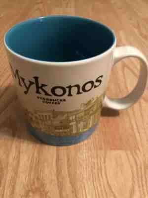 Starbucks MYKONOS Mug Icon Collection 2015 - 16oz  - Sold on eBay Jan, 18th 2020 for $24.99
