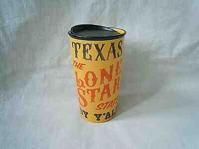 Starbucks Texas The Lone Star State 12 oz Ceramic Tumbler Travel Mug - Sold on eBay Jan, 18th 2020 for $29.95