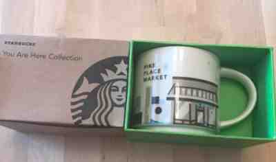 Starbucks Pike Place Market (You Are Here Collection) Coffee Cup NEW! - Sold on eBay Jan, 18th 2020 for $26.97