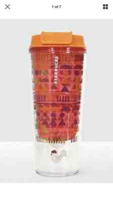 Ring In The New Year Starbucks Rooster Tumbler - Sold on eBay Jan, 17th 2020 for $15.00