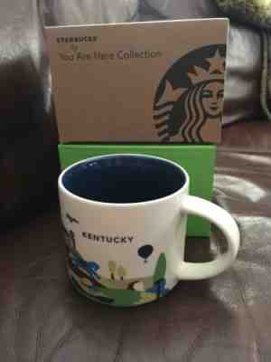 Starbucks Kentucky You are Here YAH Collector Mug -Discontinued - Sold on eBay Jan, 19th 2020 for $28.00