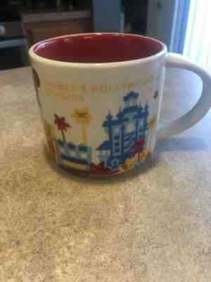 Starbucks YOU ARE HERE Disney’s Hollywood Studios Coffee Mug Used No Box - Sold on eBay Jan, 18th 2020 for $25.00
