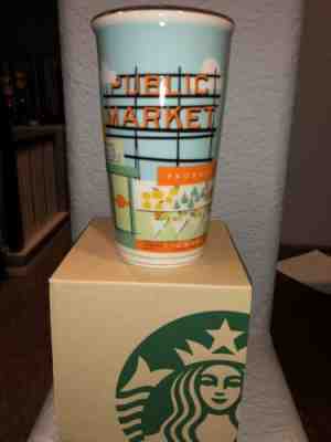 Starbucks Pike Place DW Ceramic Tumbler 2016 - Sold on eBay Jan, 17th 2020 for $55.00