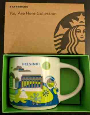 Starbucks Helsinki Finland 2019 You Are Here Series 14 Oz Coffee Mug Ceramic YAH