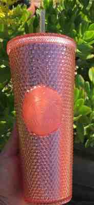 Starbucks Rose Gold Tumbler 2019 | NEW | Venti | Cold Cup | iridescent | jeweled - Sold on eBay Jan, 17th 2020 for $54.89