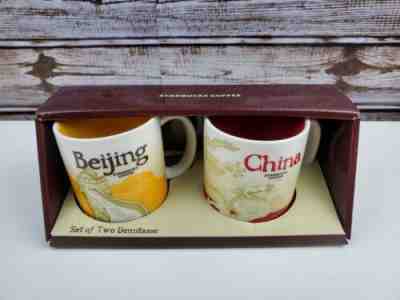 NIB STARBUCKS China Beijing Collectible Demitasse Espresso Mugs Set Global Icon - Sold on eBay Jan, 17th 2020 for $19.99