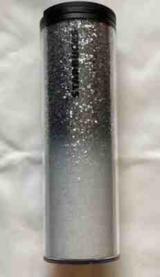 New Starbucks 2019 HOLIDAY SILVER GLITTER Hot Cold CUP TUMBLER 16OZ - Sold on eBay Jan, 17th 2020 for $35.00