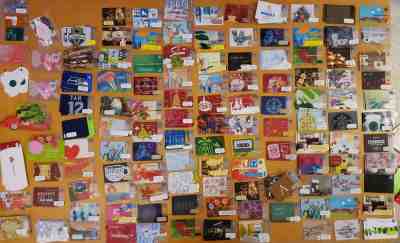 Starbucks Gift Card Collection Lot of over 300 cards, pins intact, no value, new - Sold on eBay Jan, 17th 2020 for $99.00