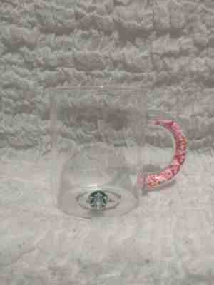 Starbucks Confetti Hearts Handle Valentine’s Glass Mug 2020 - Sold on eBay Jan, 17th 2020 for $25.99