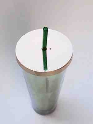 Starbucks Coffee 2014 Gold Multi Faceted Insulated Tumbler 24oz Venti - Sold on eBay Jan, 17th 2020 for $19.99