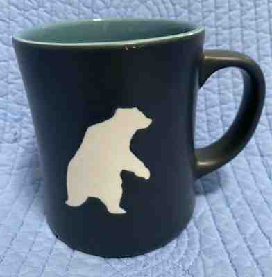 2012 Starbucks Mug Yukon Polar Bear Coffee Cup Matte Blue 16oz - Sold on eBay Jan, 17th 2020 for $20.99