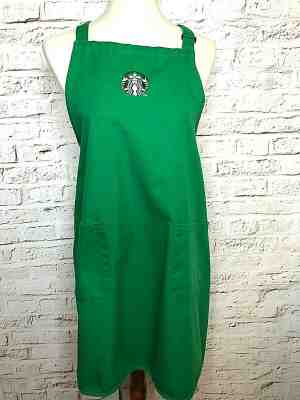 Starbucks Coffee Apron Authentic Green 2 Pockets Fully Adjustable 031-1227.9 - Sold on eBay Jan, 17th 2020 for $19.99
