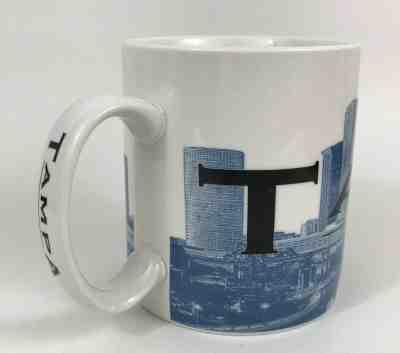 2002 TAMPA Starbucks Coffee City Mug Skyline Series One Barista - Sold on eBay Jan, 17th 2020 for $16.00