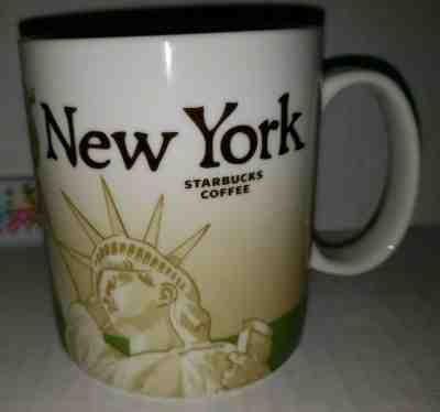 2009 Starbucks NEW YORK CITY Collectors Series City Coffee Mug Cup 16 oz - Sold on eBay Jan, 21st 2020 for $34.99