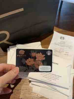 Newest Starbucks Gift Card Dewata New Special Edition From Bali Indonesia - Sold on eBay Jan, 21st 2020 for $20.00