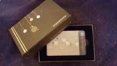 Gorgeous!! 2016 Starbucks Taiwan Make the Season Bright w/Swarovski Elements USA - Sold on eBay Jan, 21st 2020 for $23.66
