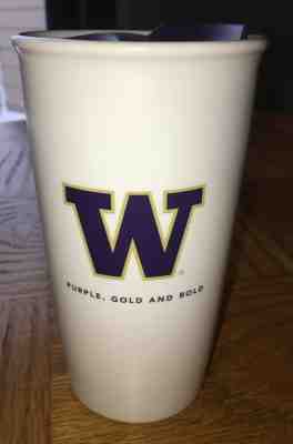 Starbucks University Of Washington UW Huskies Double Wall Travel Tumbler NEW - Sold on eBay Jan, 20th 2020 for $15.00