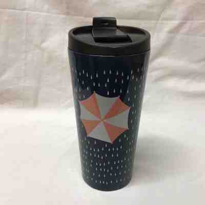 Starbucks Umbrella Rain Drops Blue Tumbler Travel Coffee Cup Stainless Steel 16 - Sold on eBay Jan, 20th 2020 for $21.99