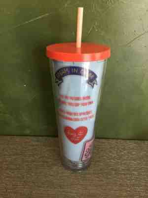 Starbucks 24 oz Venti Create Your Own Patches Cold Cup Tumbler w Straw 2018  - Sold on eBay Jan, 20th 2020 for $24.00
