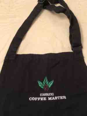 Starbucks Coffee Barista Official Black Coffee Master Apron Lightly Used - Sold on eBay Jan, 20th 2020 for $20.50