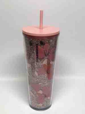 Starbucks Valentines 2020 Glitter Hearts Venti 24oz Tumbler - Sold on eBay Jan, 20th 2020 for $28.50
