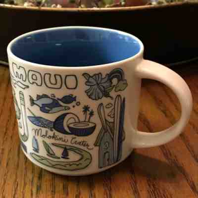 2018 Starbucks MAUI Hawaii  Been There Series 14 Oz Ceramic Cup Mug EUC - Sold on eBay Jan, 20th 2020 for $22.00
