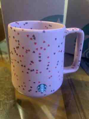 Starbucks Valetines Mug Confetti Hearts  - Sold on eBay Jan, 20th 2020 for $26.00